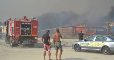 GALERIE FOTO. Incendiu devastator / Cherhanaua Vadu Pescarilor, rasă de pe fața pământului - 3