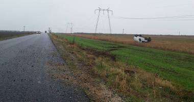 Galerie FOTO. Accident GRAV în Constanța. Dubă de marfă răsturnată. Trei victime - 2