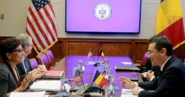 Ponta s-a întâlnit cu secretarul american al Comerțului, Penny Pritzker