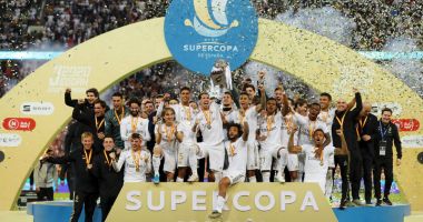 Stire din Sport : A 11-a Supercupă a Spaniei pentru Real Madrid