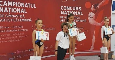 Stire din Sport : Gimnastele de la CSS 1 Constanţa, pe podiumul Concursului Naţional pe categorii de vârstă