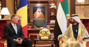 Stire din Politică-Administrație : Iohannis - întâlnire cu premierul emiratez; România şi EAU - cooperare în domeniile dezvoltării durabile şi educaţiei pentru mediu