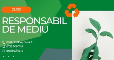 Stire din Economie : Curs pentru specializarea responsabil de mediu, la CCINA Constanţa
