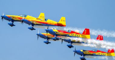 Stire din Eveniment : Spectacol pe cer! Black Sea Air Show, ediţia a treia, în weekend, la Mihail Kogălniceanu