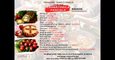 Stire din Social : Curtea Brâncovenească îți pregătește masa de Paște cu produse tradiționale pline de savoare