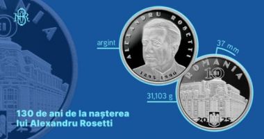 Stire din Economie : BNR: Monedă din argint cu tema „130 de ani de la naşterea lui Alexandru Rosetti”, lansată în circuitul numismatic
