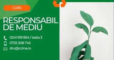 Stire din Economie : CCINA Constanţa: O nouă ediţie a cursului cu specializarea „Responsabil de mediu”