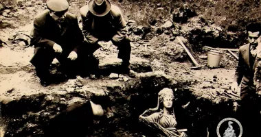 Spectaculoase imagini de arhivă, cu momentul descoperirii tezaurului de sculpturi de la Tomis, dezvăluite de MINAC - 4