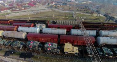 Mașini blindate de război ale americanilor, la Constanța - 3