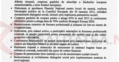 PROGRAMUL DE GUVERNARE al Cabinetului Ungureanu - 11