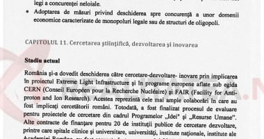 PROGRAMUL DE GUVERNARE al Cabinetului Ungureanu - 15