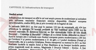 PROGRAMUL DE GUVERNARE al Cabinetului Ungureanu - 16