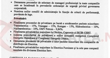 PROGRAMUL DE GUVERNARE al Cabinetului Ungureanu - 19