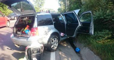 Galerie foto. Și-au făcut mașinile praf! Accident rutier în Eforie Nord - 4