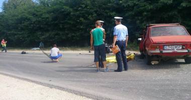 Imagini șocante! CARNAGIU în județul CONSTANȚA! UN MOTOCICLIST ȘI ȘOFERUL UNEI MAȘINI, MORȚI! - Update - 5
