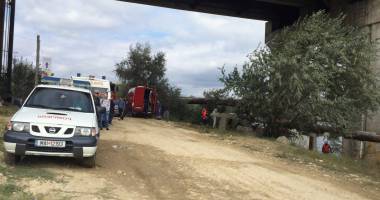 Galerie foto. Și-a luat viața! O persoană s-a aruncat de pe podul din Năvodari - UPDATE - 3