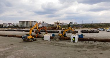 GALERIE FOTO. A început a doua fază a proiectului de stopare a eroziunii costiere - 2
