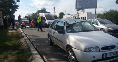 Galerie foto. Accident rutier în Eforie Sud / BĂRBAT SPULBERAT DE O MAȘINĂ,  după ce a traversat strada prin loc nepermis - 2