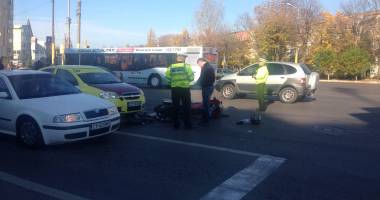 Galerie foto. Accident rutier la Dacia! Un motociclist, de urgență la spital - 3