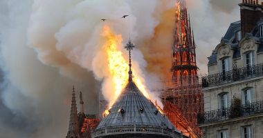 Imagini incredibile! Catedrala Notre-Dame din Paris arde ca o torță - 6