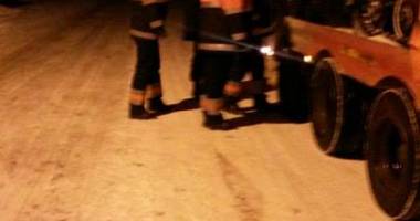 Gravidă blocată în Runcu, transportată cu șenilata la Constanța - 5
