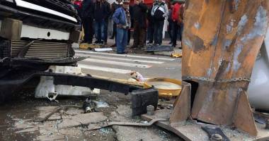 GALERIE FOTO. GRAV ACCIDENT RUTIER LA CONSTANȚA. PIETONI SPULBERAȚI DE PE SCUAR! - 6
