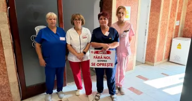 Spitalul RMFB Eforie Nord se alătură protestului național al SANITAS - 4