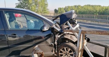 Accident rutier pe Autostrada Soarelui. Traficul a fost restricționat! - 2
