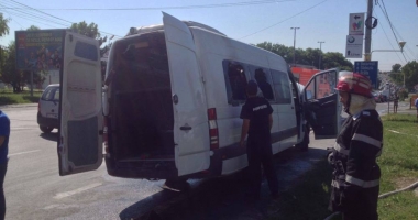 ACCIDENT DE MICROBUZ ÎN CONSTANȚA. VICTIMELE, DOI PASAGERI