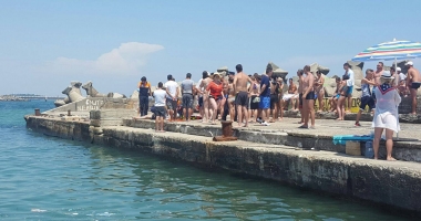 TURIST ÎNECAT LA NEPTUN. Intervine elicopterul SMURD! - 3