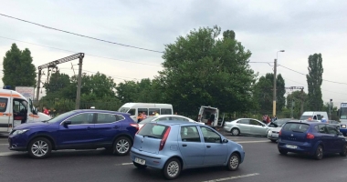 GALERIE FOTO. GRAV ACCIDENT RUTIER ÎN CONSTANȚA. CINCI VICTIME! A INTERVENIT DESCARCERAREA - 5