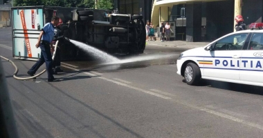 GRAV ACCIDENT RUTIER ÎN CONSTANȚA. Două victime transportate la spital