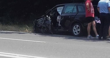 ACCIDENT RUTIER PE DRUMUL CARE LEAGĂ CONSTANȚA DE MANGALIA - 2