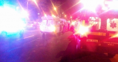 GALERIE FOTO. GRAV ACCIDENT RUTIER ÎN CONSTANȚA. BMW IZBIT DE MICROBUZ, RICOȘAT ÎNTR-UN TAXI - 3