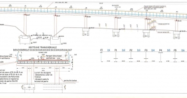 Cum va arăta Podul de la Butelii. Arteră pietonală, parapete anti-fonice, separatoare de sens și led-uri albastre - 5