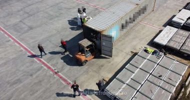 Container cu deșeuri, trimis din Portugalia, depistat în portul Constanța