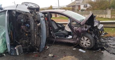 MAȘINI FĂCUTE PRAF, MAI MULTE VICTIME AJUNSE LA SPITAL! - 4