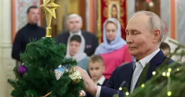 Stire din Actualitate : Vladimir Putin, urări de Crăciunul pe rit vechi: "Sănătate, succes şi toate cele bune"