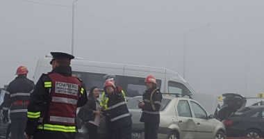 GALERIE FOTO / ACCIDENT GRAV PE AUTOSTRADA SOARELUI. 3 morti, 60 răniti. S-A ACTIVAT CODUL ROSU - 10