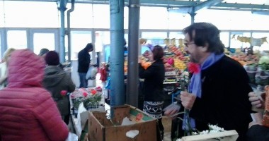 Galerie FOTO - Echipa PP-DD Constanța  a "invadat" orașul cu flori și mărțișoare - 5