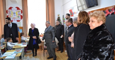 Galerie foto. Oaspeți din Turcia, în vizită la Liceul din Cumpăna - 14