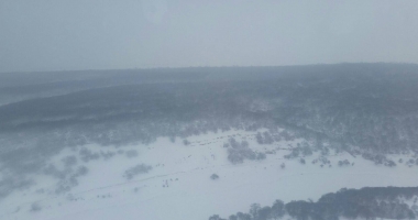Galerie foto / Constanța sub nămeți, văzută din elicopter - 2