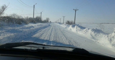 Viscol la Constanța / Sunt încă drumuri blocate! Nu plecați din sate! - 2