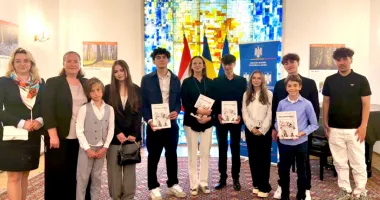 Elevi din Constanța, în vizită la Ambasada României din Austria. Lecție despre diplomație și implicare civică - 2