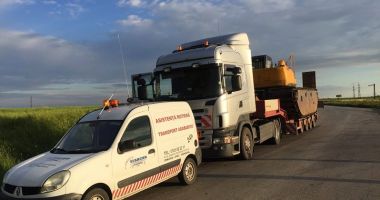 RESTRICȚII ÎN TRAFIC. Transport agabaritic pe ruta Arad – Constanța
