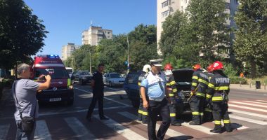 FOTO. ACCIDENT în zona Sabroso. Două mașini implicate! - 2
