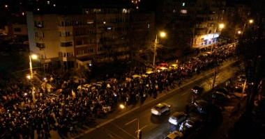 GALERIE FOTO / A CINCEA SEARĂ DE PROTESTE LA CONSTANȚA - 10