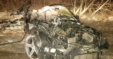 GALERIE FOTO / Mercedes spulberat de un TIR, la Constanța. Șoferul nu a avut nicio șansă - 7
