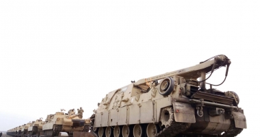 Galerie foto. Sute de soldați americani, tancuri și alte vehicule de luptă au ajuns la Constanța - 3