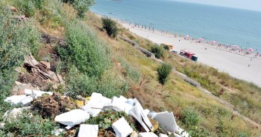 Liber la gunoaie în zona plajei "Trei papuci"? - 2